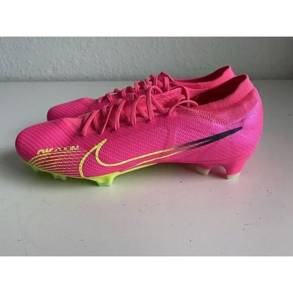 Nike Zoom Mercurial Vapor 15 Pro FG Soccer Cleats Pink DJ5603-605 Men’s Size 13 - Picture 11 of 14